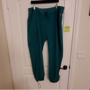 Cherokee Infinity Hunter green scrub pants 2XL #2